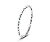 Silver Plated Rolling Silver Ring NSR-1024